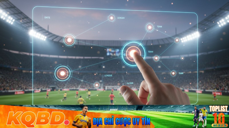 Cách sử dụng Lịch Thi Đấu tại KQBD.Games